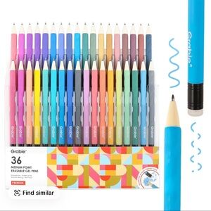 Erasable Gel Pens Set - Multicolor